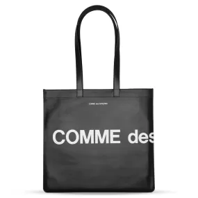 Comme des Garcons SA9001HL Huge Logo Tote Bag - Black