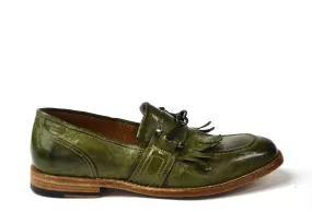 Don Green Leather Loafers