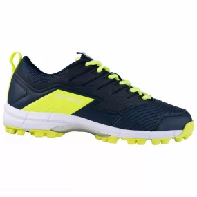 Grays Flash 3.0 Junior Hockey Shoes - Navy/Yellow