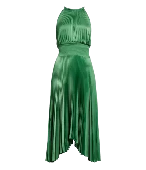 Renzo II Dress in Basil