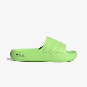 WMN'S 'ADILETTE AYOON SLIDES 'SOLAR GREEN'